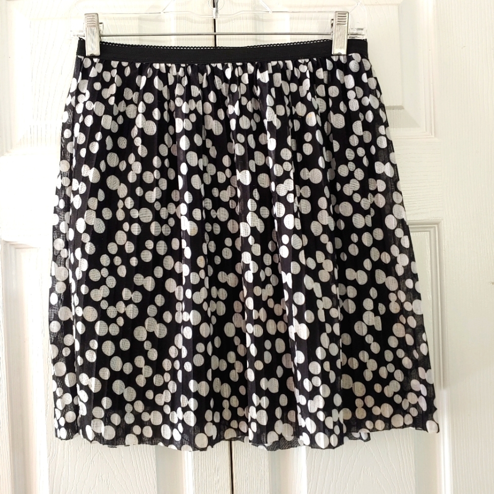 Skirt Poka Dots Breezy Lightweight Flowing